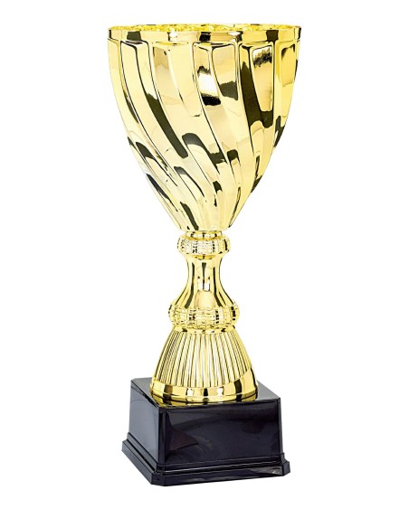 Coupe Premium Métal - 25 cm - Tout Or - Réf FSP-4451