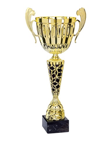 Coupe Classique Métal - 48 cm - Or / Noir - Réf FSP-5084