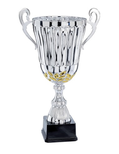 Coupe Classique Métal - 40 cm - Argent / Or - Réf FSP-5562