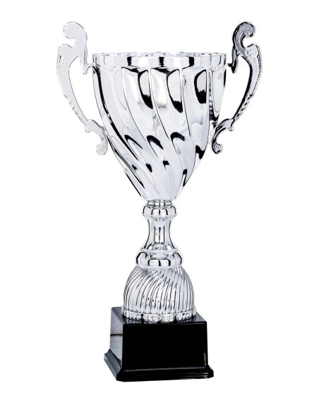 Coupe Classique Métal - 41 cm - Argent - Réf FSP-5713