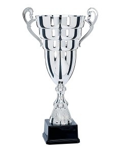 Coupe Prestige Métal - 45 cm - Tout Argent - Réf FSP-6691