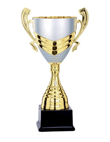 Coupe - 41 cm - Or / Argent Mat - Réf FSP-6873