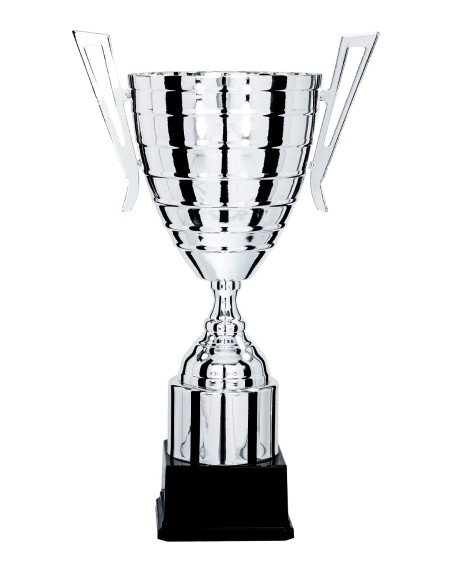 Coupe Prestige Métal - 55 cm - Argent - Réf FSP-7583