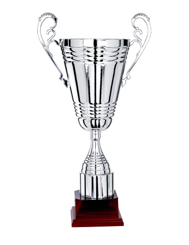 Coupe Prestige Métal - 78 cm - Tout Argent - Réf FSP-7704
