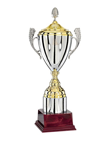 Coupe - 69 cm - Argent / Or - Réf FSP-7743WG20C