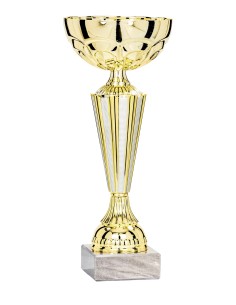 Coupe Économique Métal - 26 cm - Or / Argent - Réf FSP-1565