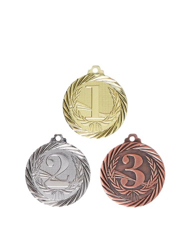 MEDAILLE 32MM N°1 Or 3 couleurs