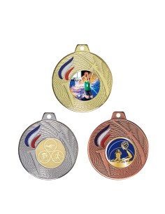 MEDAILLE 50MM Or 3 couleurs FSP-Q-048
