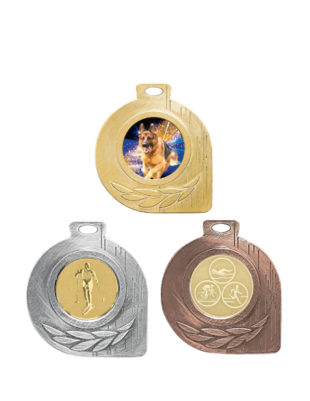 MEDAILLE 50MM Or 3 couleurs FSP-S1