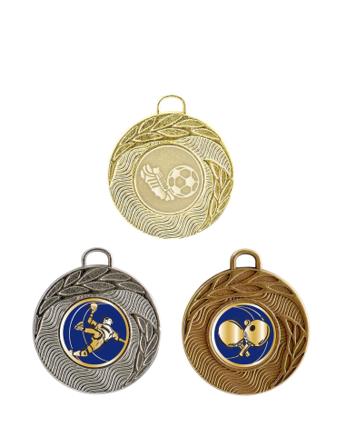 MEDAILLE 50MM Or 3 couleurs FSP-S3