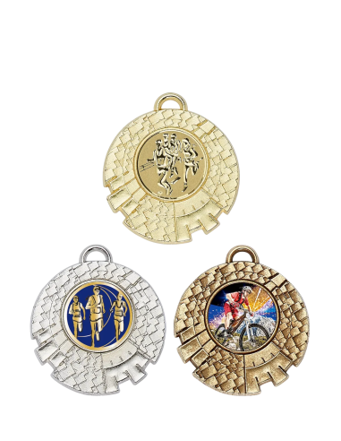 MEDAILLE 50MM Or 3 couleurs FSP-S8