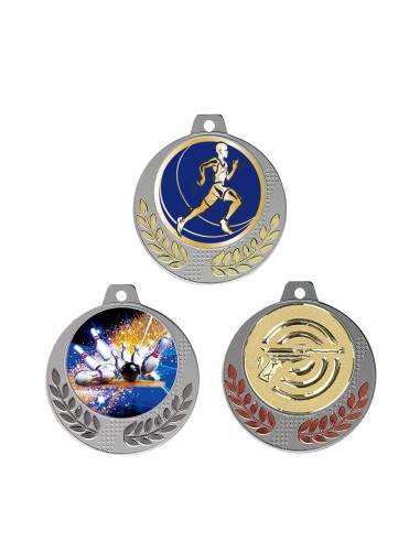 MEDAILLE 70MM DESTOCKAGE Or 3 couleurs FSP-007