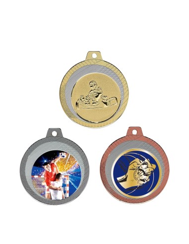 MEDAILLE 70MM DESTOCKAGE Or 3 couleurs FSP-Q-011