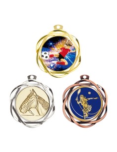 MEDAILLE 70MM Or 3 couleurs FSP-Q-082
