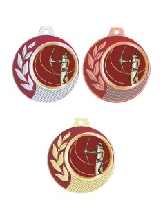 MEDAILLE 70MM 027D ARCHER Or 3 couleurs