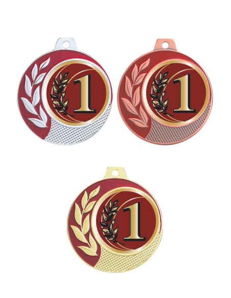 MEDAILLE 70MM 027D N°1 Or 3 couleurs