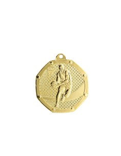 MEDAILLE 50MM BASKET OR FSP-DB03D