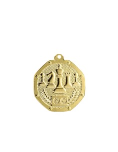 MEDAILLE 50MM ECHECS OR FSP-DB06D