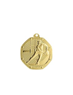 MEDAILLE 50MM RUGBY OR FSP-DB16D