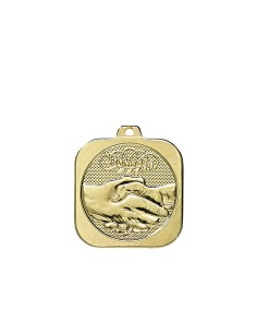 MEDAILLE 40MM AMITIE OR