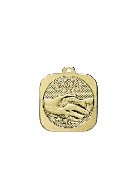 MEDAILLE 40MM AMITIE OR