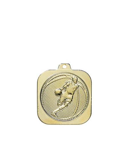 MEDAILLE 40MM BASKET OR