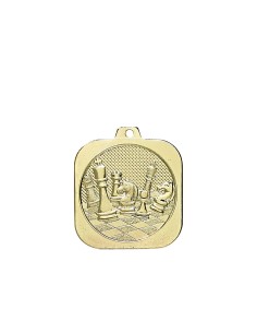MEDAILLE 40MM ECHEC OR