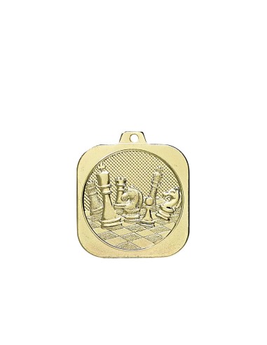 MEDAILLE 40MM ECHEC OR
