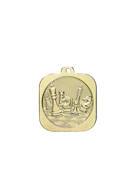 MEDAILLE 40MM ECHEC OR