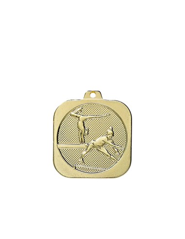MEDAILLE 40MM GYMNASTIQUE OR