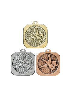 MEDAILLE 40MM JUDO Or 3 couleurs FSP-DK11