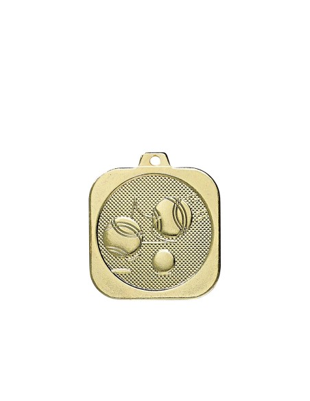 MEDAILLE 40MM PETANQUE OR