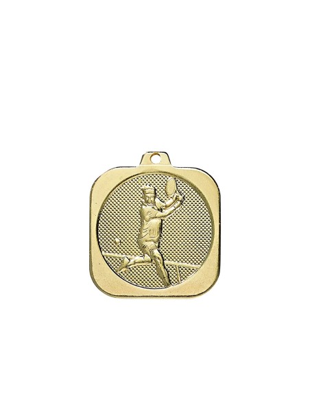 MEDAILLE 40MM TENNIS OR