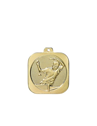 MEDAILLE 40MM PING PONG OR