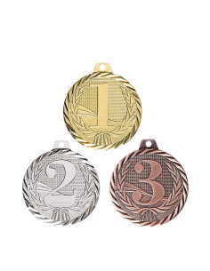 MEDAILLE 50MM N°1 Or 3 couleurs