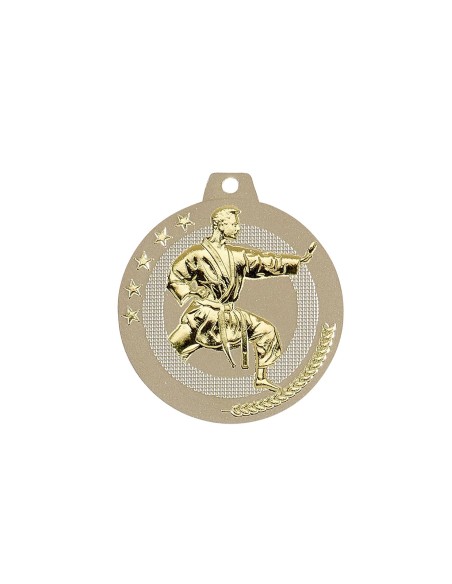 MÉDAILLE 50MM KARATÉ - NQ08 - RÉF FSP-NQ08
