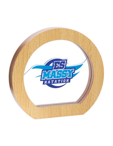 Trophée Bois et Acrylique Personnalisé - Réf FSP-150-01