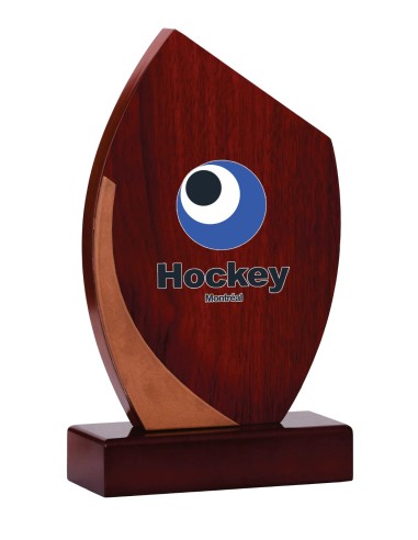 Trophée Bois Personnalisé - Réf FSP-151-11