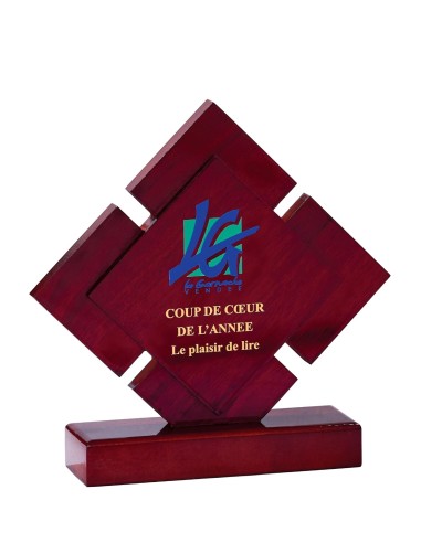 Trophée Bois Personnalisé - Réf FSP-152-53