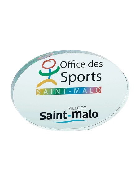 Trophée Verre Personnalisé - Réf FSP-155-33