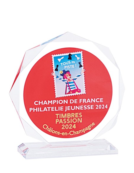 Trophée Plexi Personnalisé - Réf FSP-159-01