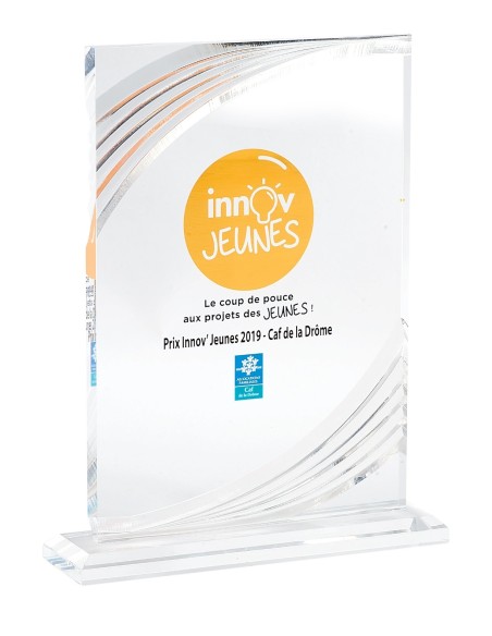 Trophée Plexi Personnalisé - Réf FSP-159-61