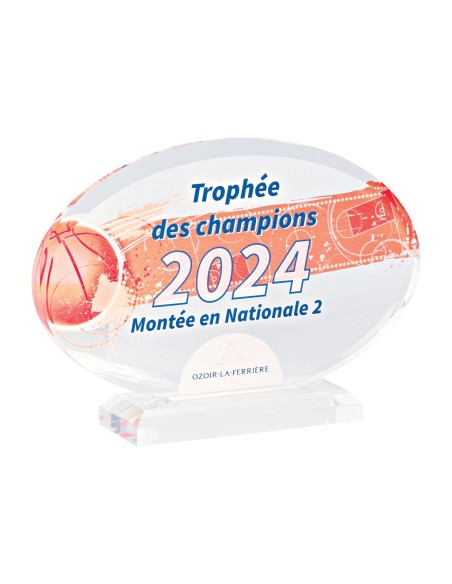 Trophée Plexi Personnalisé - Réf FSP-159-73