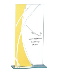 Trophée Verre Personnalisé - Réf FSP-160-13