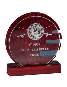 Trophée Bois Personnalisé - Réf FSP-163-12