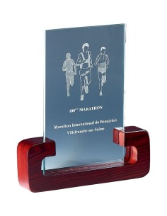 Trophée Bois Personnalisé - Réf FSP-163-31