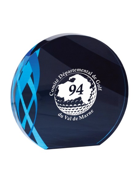 Trophée Verre Personnalisé - Réf FSP-165-31