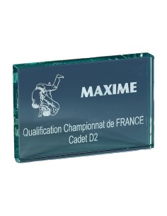 Trophée Verre Personnalisé - Réf FSP-167-21