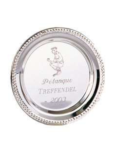 Assiette Métal Personnalisée - Réf FSP-182-02
