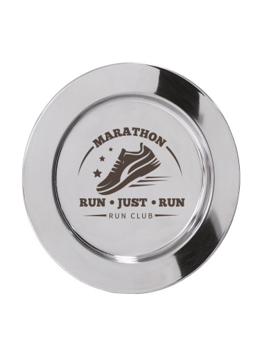 Assiette Métal Personnalisée - Réf FSP-182-14